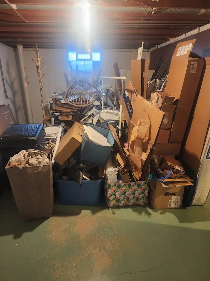 Roll-off dumpster container at job site for Construction Dumpster Rental in Siesta Key